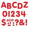 Stick-eze Stick on Letters Red 1 inch  (D)