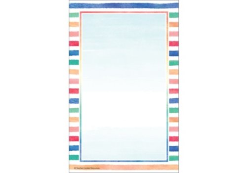 Teacher Created Resources Watercolor Notepad  (D)