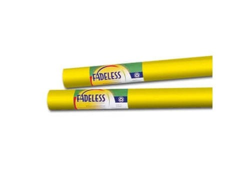 PACON Fadeless Paper 4ft x 12 ft -Canary