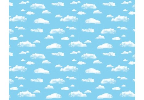 PACON Fadeless Paper 4ft x 12 ft - Clouds