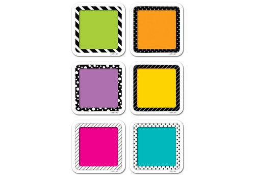 Creative Teaching Press Colorful Cards 3" Designer Cut-Outs