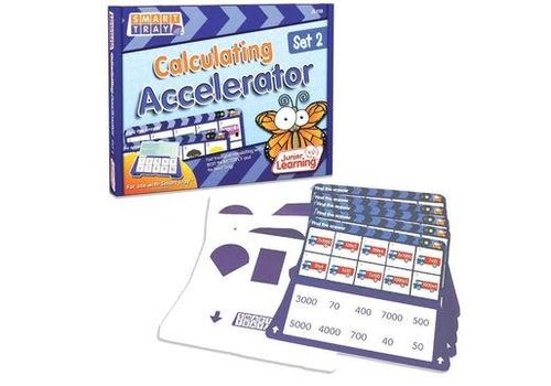 JUNIOR LEARNING Calculating Accelerator Cards Set 2 for Smart Tray* JUNIOR LEARNING Calculating Accelerator Cards Set 2 for Smart Tray*