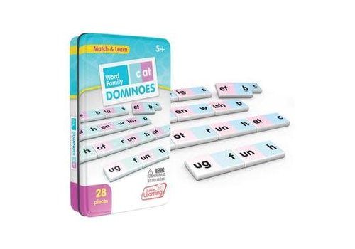 JUNIOR LEARNING Word Family Dominoes*