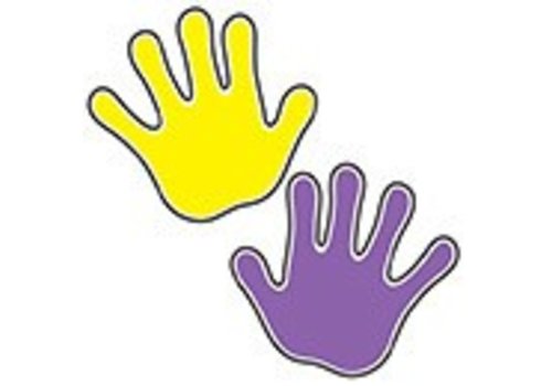 Trend Enterprises Handprints Accents (D)*