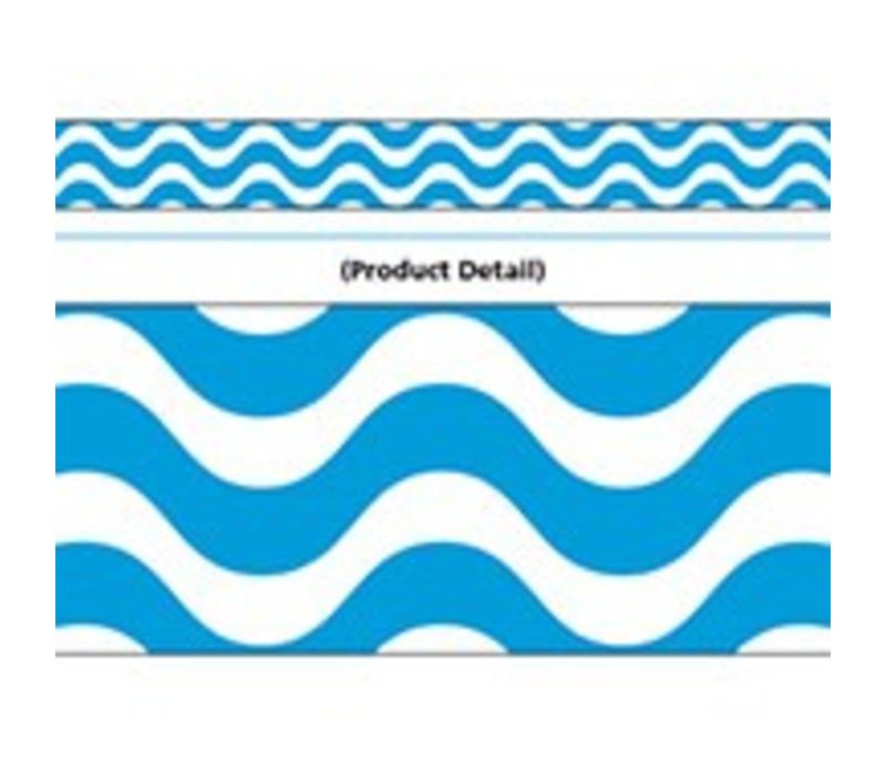 Wavy Blue Border (D)*