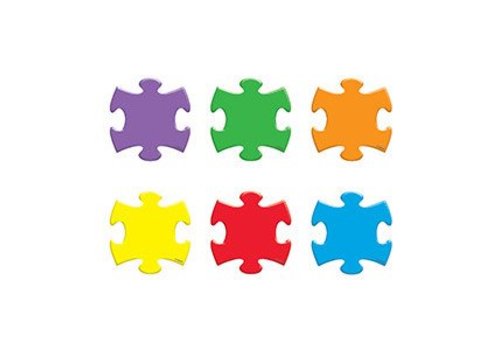 Trend Enterprises Puzzle Pieces Mini Accents, 36 (D)*