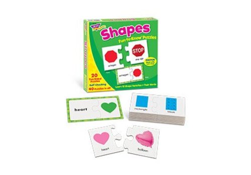 Trend Enterprises Shapes Fun to Know Puzzle (D)*