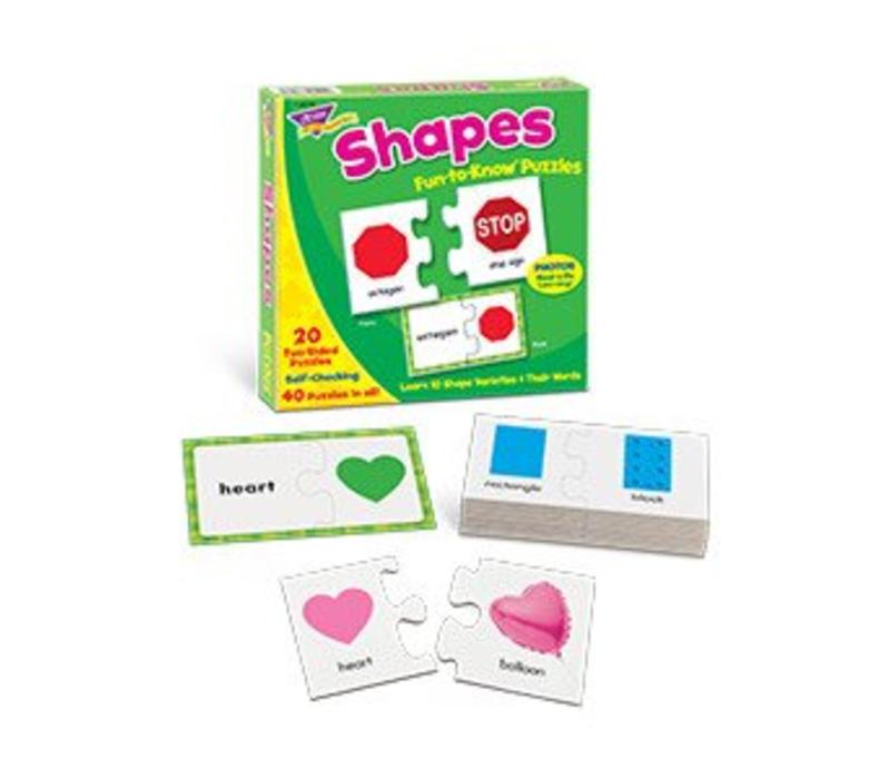 Shapes Fun to Know Puzzle (D)*