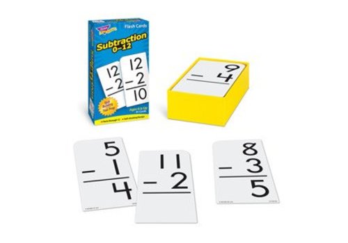 Trend Enterprises Subtraction Flashcards 0-12 (D)*