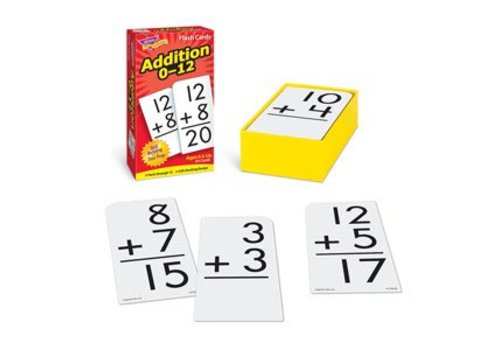 Trend Enterprises Addition 0-12 Flashcards (D)*