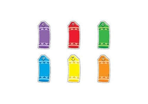 Trend Enterprises Crayons Mini Accents Variety Pack, 36 (D)