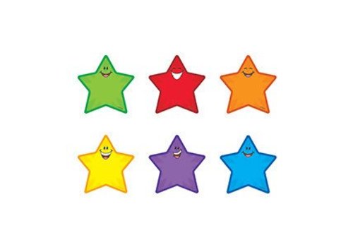 Trend Enterprises Stars Mini Accents Variety Pack, 36