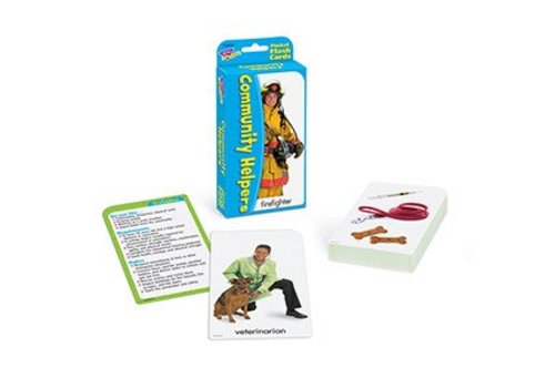 Trend Enterprises Community Helpers Flashcards (D)*