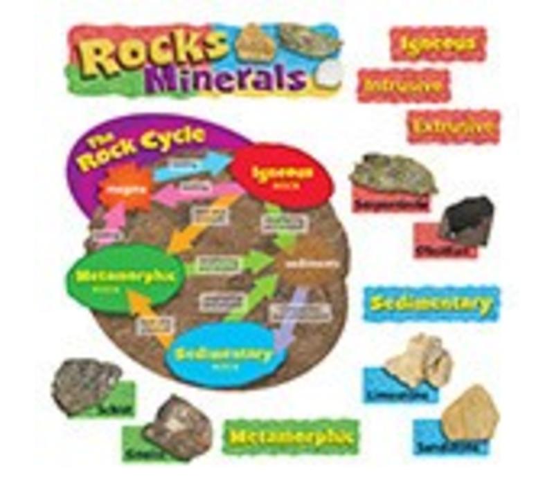 Rocks & Minerals - Mini Bulletin Board Set