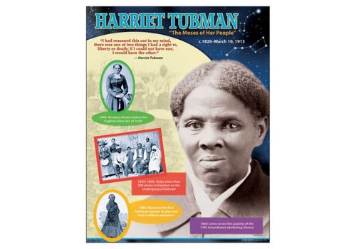 Trend Enterprises Harriet Tubman Poster*