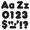 Trend Enterprises Black 4" Casual Combo Letters (D)*