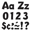 Trend Enterprises Black 4" Playful Combo Letters