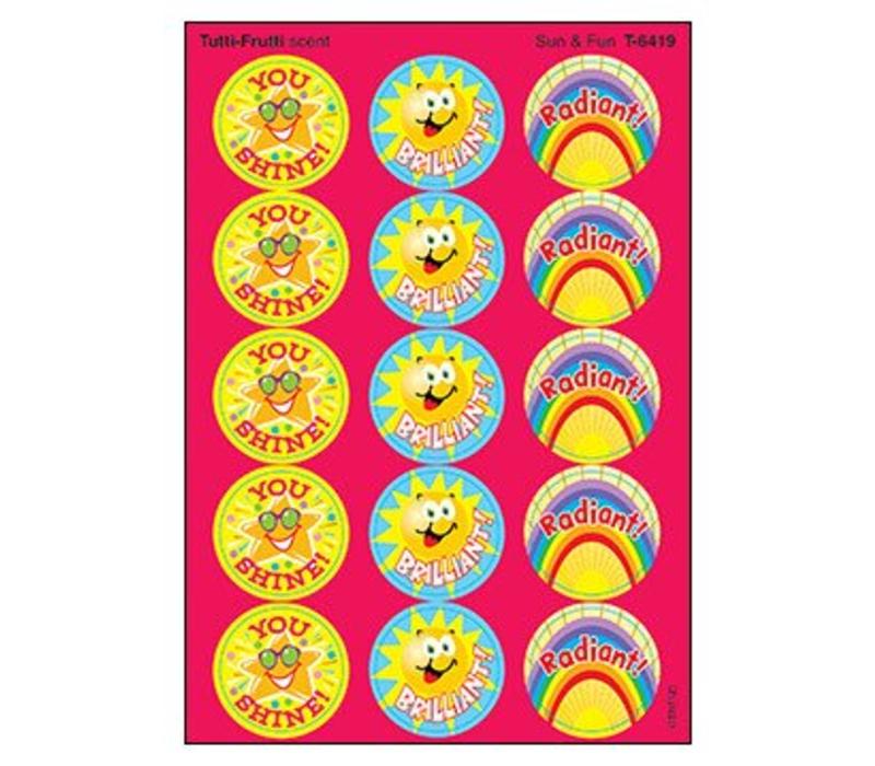 Sun & Fun/Tutti-Frutti Stickers*