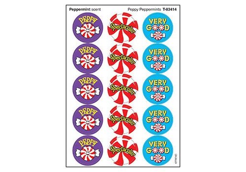 Trend Enterprises Peppy Peppermints/Peppermint Stickers