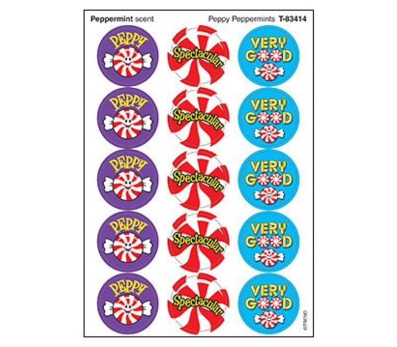 Peppy Peppermints/Peppermint Stickers