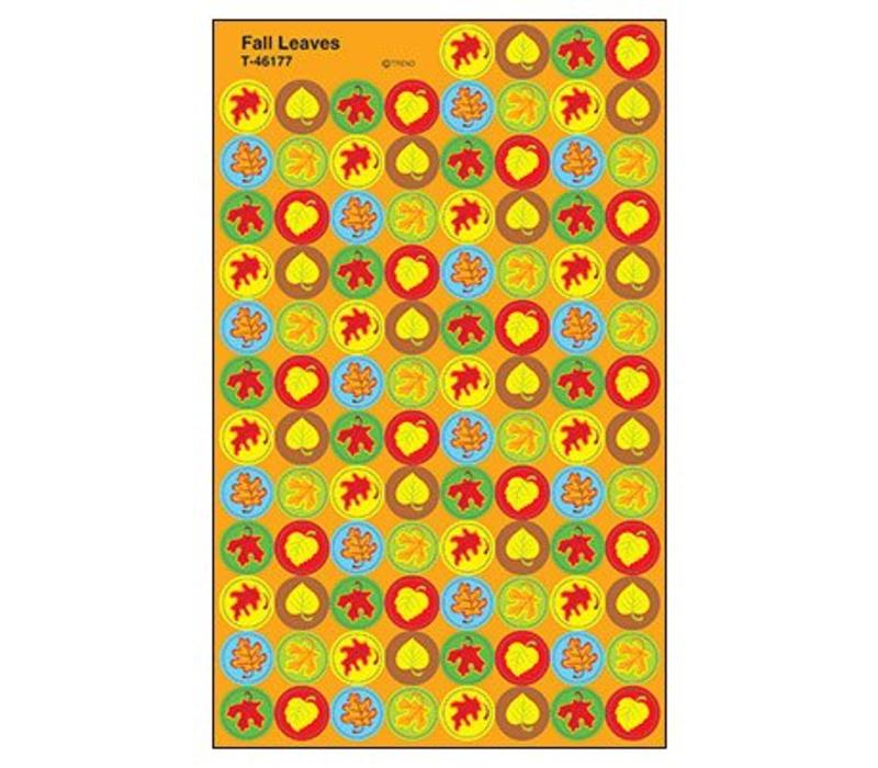 Fall Leaves Super Spot Stickers