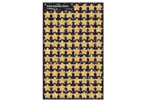Trend Enterprises Gold Sparkle Stars Stickers (D)*