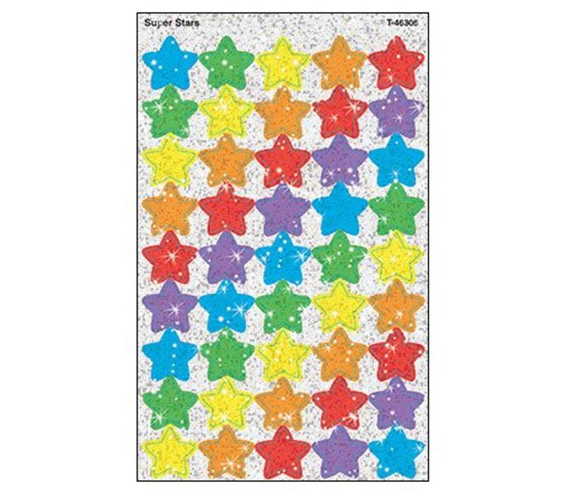 Super Stars Sparkle Stickers (180 count)