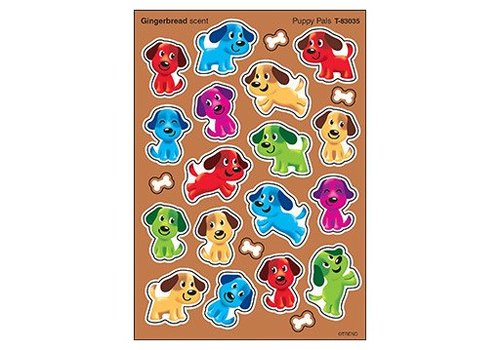 Trend Enterprises Puppy Pals Stinky Stickers
