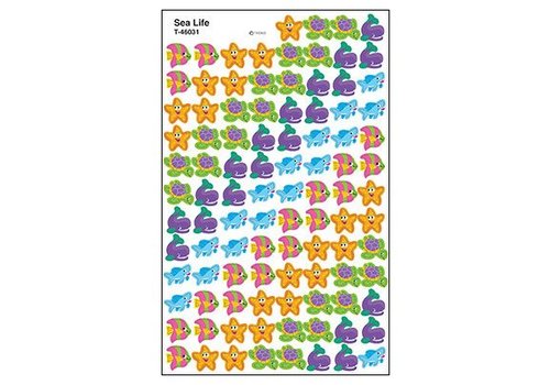 Trend Enterprises Sea Life SuperShapes Stickers (D)*