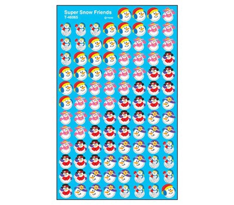 Super Snow Friends SuperShapes Stickers