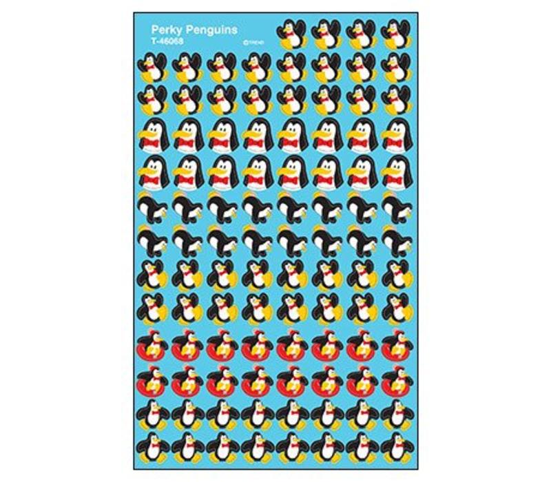 Perky Penguins SuperShapes Stickers
