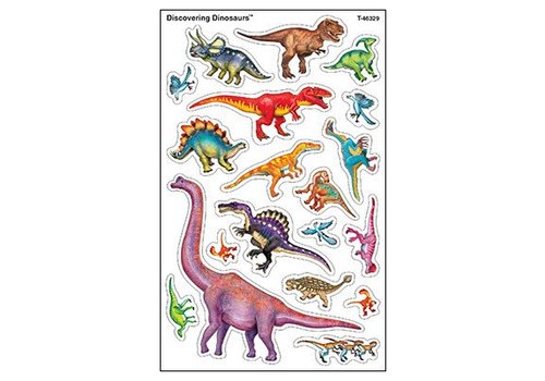 Trend Enterprises Discovering Dinosaurs Stickers (D)*
