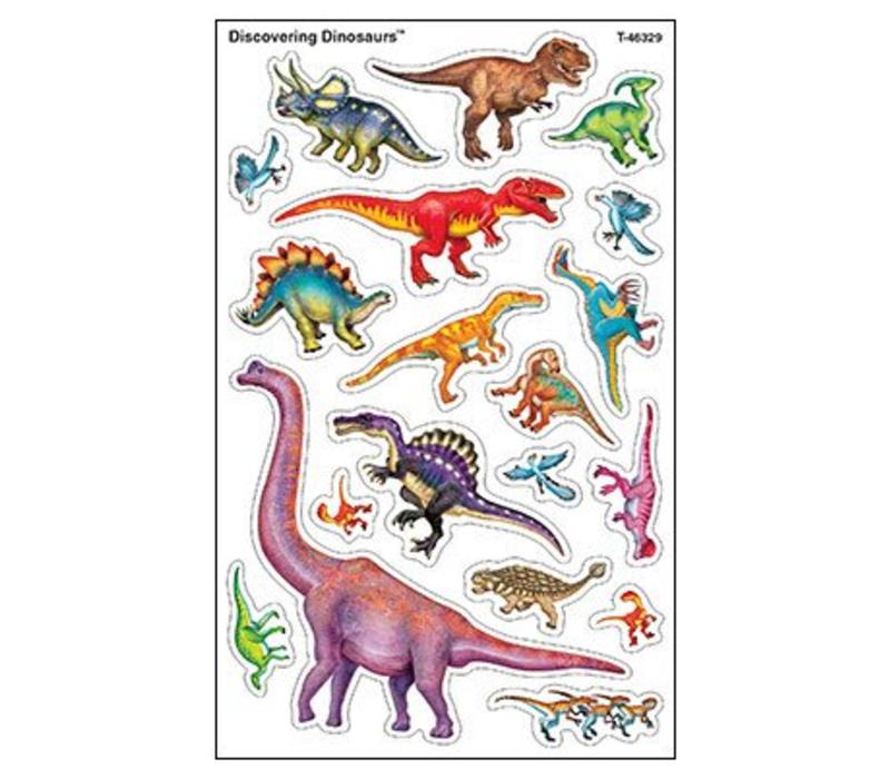 Discovering Dinosaurs Stickers (D)*