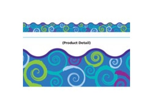 Trend Enterprises Cool Swirls Border (D)*