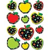 Creative Teaching Press Dots on Black Apples Stickers  (D)