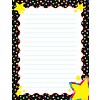 Creative Teaching Press Dots on Black with Stars Poster Chart (D)