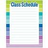 Creative Teaching Press Painted Palette Class Schedule Chart (D)