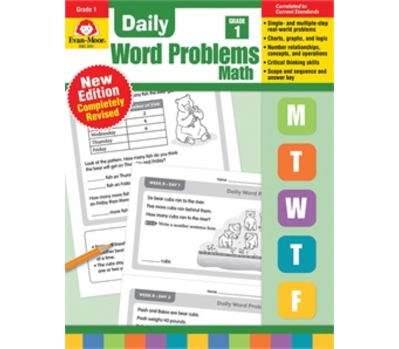 DAILY WORD PROBLEMS GRADE 1 - Revised