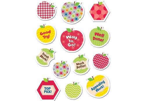 Creative Teaching Press HexaFun Apples Stickers  (D)