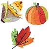 Creative Teaching Press Autumn Harvest 6" Designer Cut-Outs  (D)