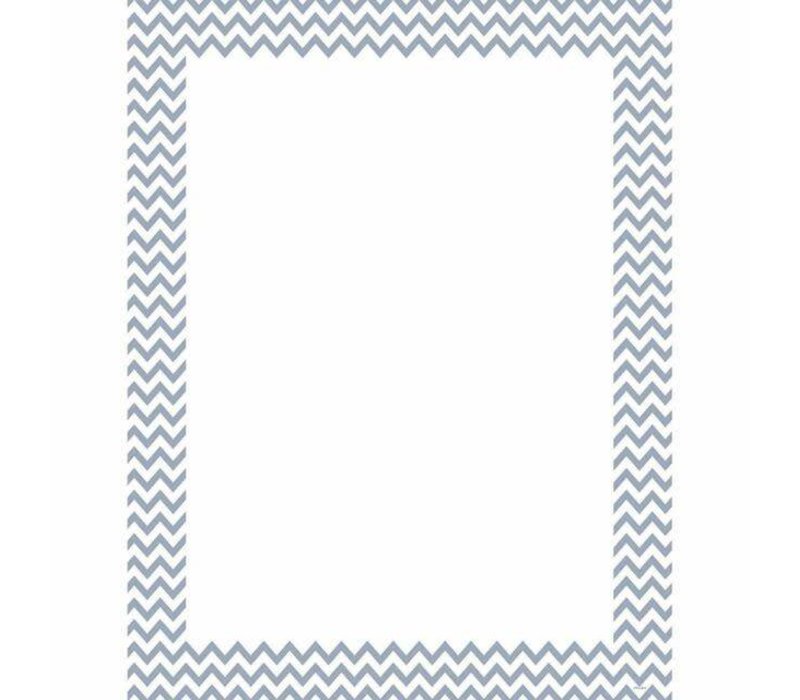 SLATE GREY CHEVRON BORDER SLATE GREY CHEVRON BORDER