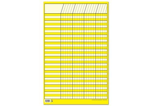Creative Teaching Press Yellow Small Vertical Incentive Chart(D)