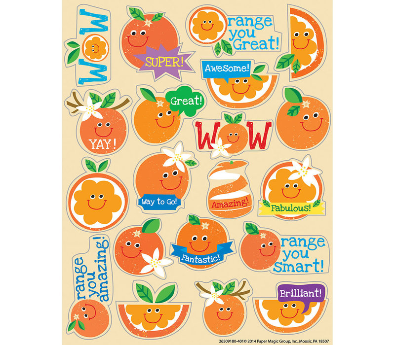 Scented Stickers - Orange