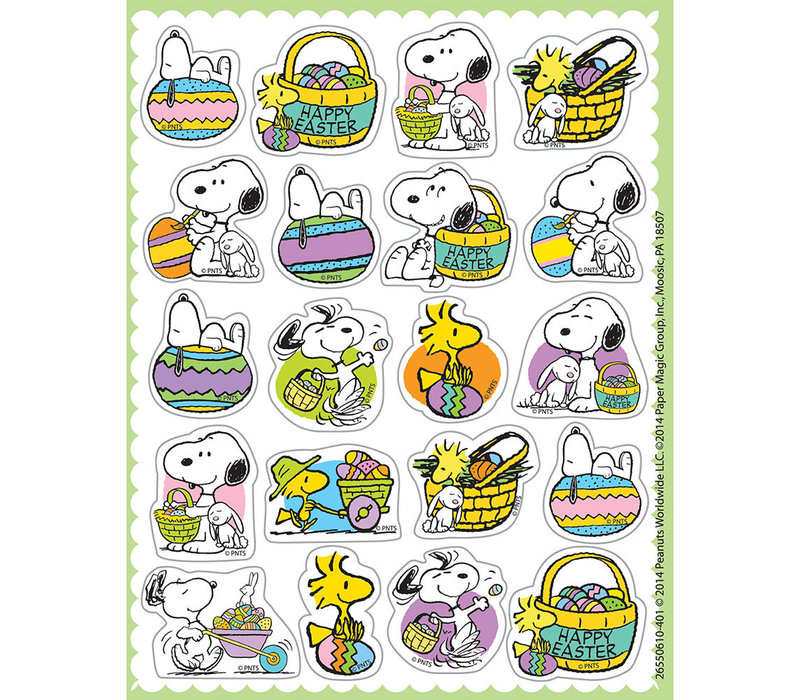 Peanuts Easter Stickers