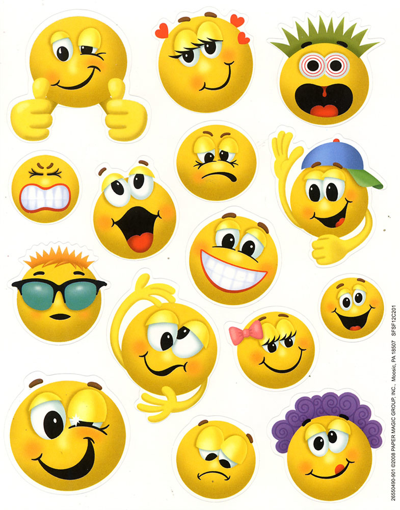 Emotion Stickers  Learning Tree Educational Store Inc 