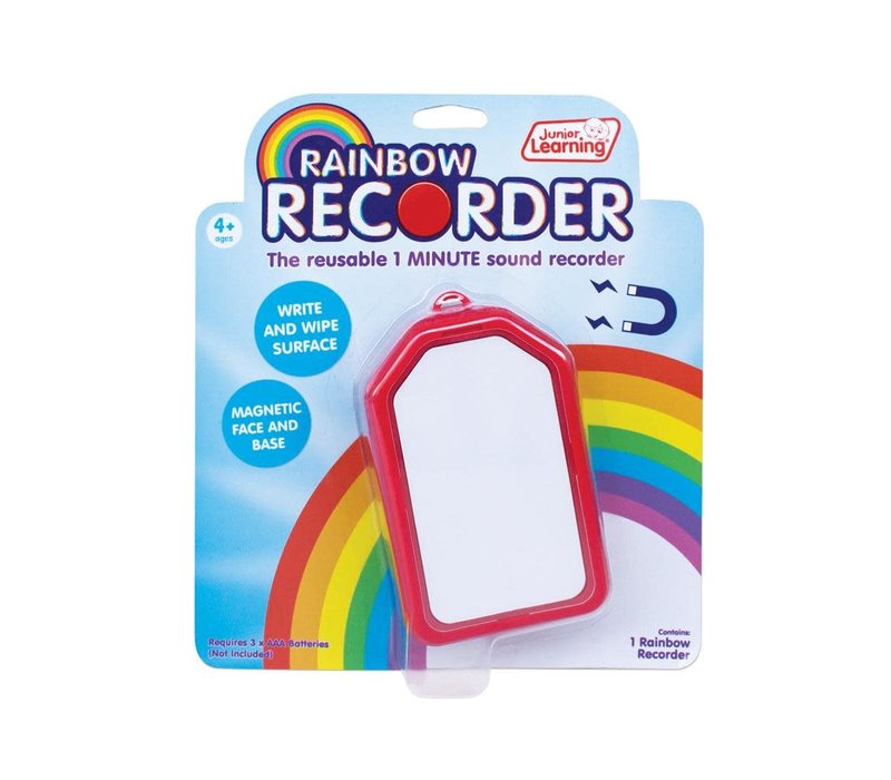 Rainbow Recorder - 1-minute sound recorder