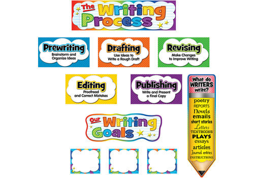 Teacher Created Resources The Writing Process - Mini Bulletin Board Set