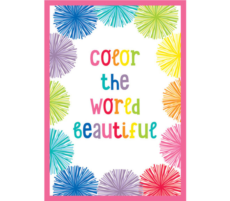Hello Sunshine - Color the World Beautiful Poster