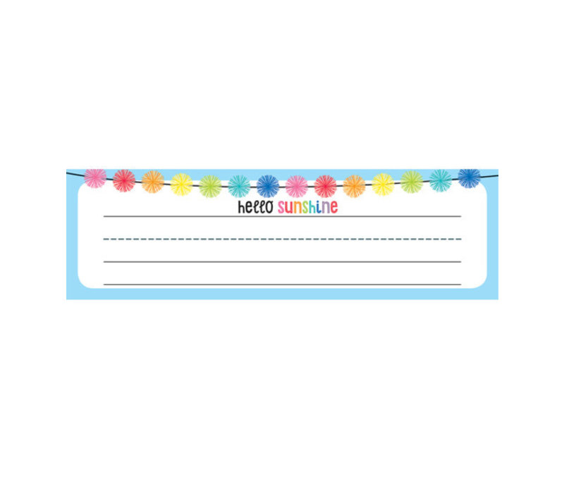 Hello Sunshine Nameplates* (D)
