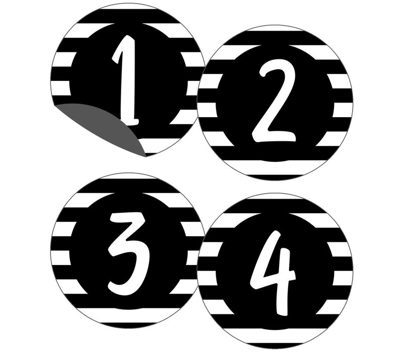 Simply Stylish Numbers Magnetic Cut-Outs